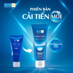 Thumbnail Sữa rửa mặt dưỡng trắng Hada Labo Perfect White Tranexamic Acid Cleanser 80g 4