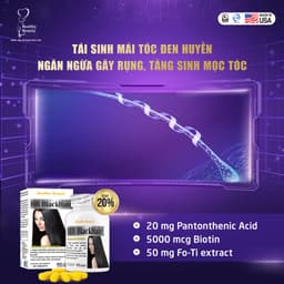 Thumbnail Viên Uống Giảm Gãy Rụng và Đen Tóc HB Black Hair Healthy Beauty 3