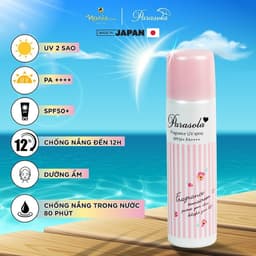 Thumbnail Xịt chống nắng dưỡng da Naris Parasola Essence UV Cut Spray SPF50+ PA++++ 90g 2