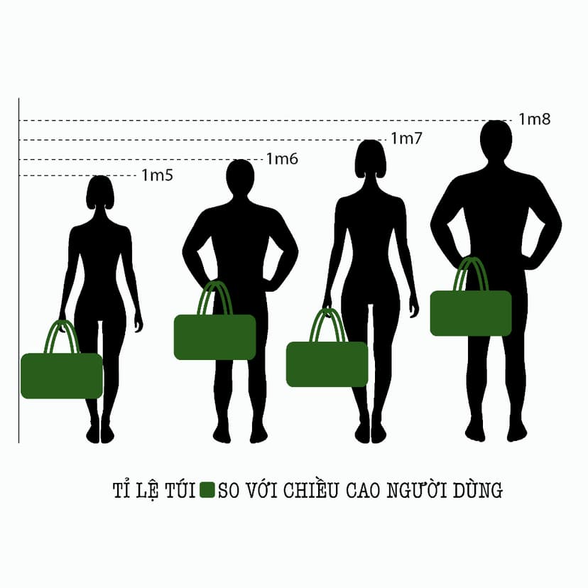 Ảnh ĐẬM BNS túi chéo quai xách du lịch thời trang ngăn chứa lớn TRỐNG 4