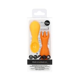 Thumbnail Bộ Thìa Nĩa Tập Ăn Silicon Palm Grasp Marcus & Marcus, Cho Bé Từ 12 Tháng 2