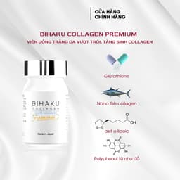 Thumbnail Bộ đôi dưỡng trắng mờ nám SKinmd và Bihaku Collagen 30v 4