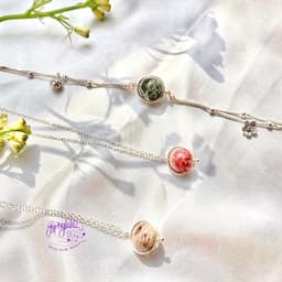 Thumbnail Dây Chuyền Khung Bạc Đá Ưu Linh Thiên Nhiên Không Kị Mệnh SP002719 Gypsy.lala 1