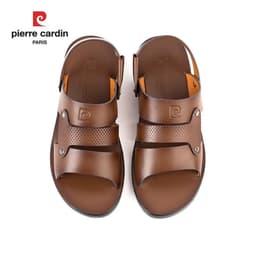 Thumbnail Sandal nam Pierre Cardin Pháp bản rộng, có quai hậu, da bò thật, đế cao su 148 - Hàng chính hãng 1