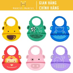 Thumbnail Yếm Silicon Ăn Dặm Marcus & Marcus, Cho Bé Từ 6 Tháng 1