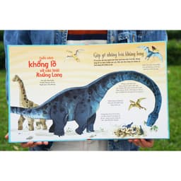 Thumbnail Sách - Cuốn sách khổng lồ về các loài khủng long - Big book of Big Dinosaurs - Lật mở với 4 trang gấp khổng lồ 3