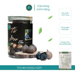 Thumbnail Tỏi Đen Kim Cương Vàng Hỗ Trợ Giải Độc Gan, Điều Hòa Huyết Áp Lên Men Tự Nhiên (300Gr/Hộp) 2