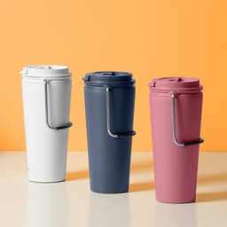 Thumbnail Ly giữ nhiệt LocknLock Bucket Tumbler 540ml Nắp Bật LHC4269 , Thép không gỉ , có quai xách - K-MALL 3
