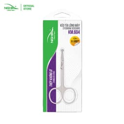 Thumbnail Kéo Cắt Tỉa Lông Mũi Đầu Tròn Thép Không Gỉ KỀM NGHĨA KM.604 4