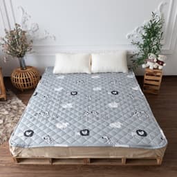 Thumbnail Tấm Trải Đệm Topper Nệm Trải Giường Trải Sàn Siêu Mỏng Cho Cả 4 Mùa Bo Décor Đa Năng 2