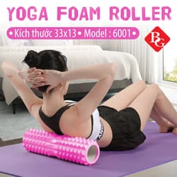 Thumbnail Con Lăn Yoga Massage Foam Roller  Thương hiệu BG  Ống Trụ Lăn Xốp Tập Thể Thao Giãn Cơ Gai Nhọn 2