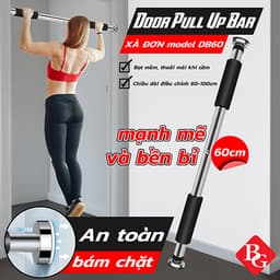Thumbnail -BG-Xà đơn treo tường gắn cửa độ dài tùy chỉnh cao cấp tập thể dục tại nhà 1