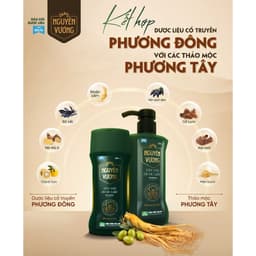 Thumbnail Dầu gội dược liệu Nguyên Vương dành cho nam chai 180ml - Hương Lịch Lãm 4