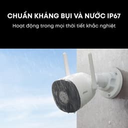 Thumbnail Camera Wifi ngoài trời Imou Bullet 2C I 3MP/5MP I IPC-F52P-D I Chống nước IP67 I Màu về đêm 1