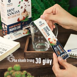 Thumbnail Combo 2 Gói 20g Bột Cacao Sữa Tiện Lợi và Bột Cacao Sữa Dừa Thuần Chay - Heyday Cacao 2