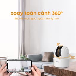Thumbnail Camera Wifi trong nhà Imou Ranger 2C (5MP)/ Ranger SE (4MP) I IPC-TA52P I Đàm thoại 2 chiều I Bảo hành 2 năm 3
