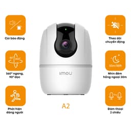 Thumbnail Camera Wifi trong nhà Imou Ranger 2 I 3MP/5MP I IPC-A52P I Xoay toàn cảnh 360 I Phát hiện chuyển động 1