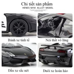 Thumbnail Đồ chơi xe cảnh sát KAVY bằng hợp kim chạy cót nhiều loại xe khác nhau 1