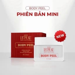 Thumbnail Peel body zise mini dùng thử 30gr, dưỡng trắng, mờ thâm - LE'PEAU đỏ 1