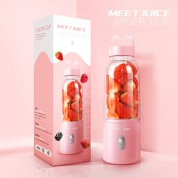 Thumbnail Máy xay sinh tố, rau củ cầm tay YOICE MEET JUICE 500ml, 4 lưỡi dao sắc bén cực nhuyễn [HÀNG CHÍNH HÃNG] 1