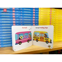 Thumbnail Sách - 200 từ vựng mẹ cùng con học nói - Phương tiện giao thông và Các loài động vật đáng yêu - Đinh Tị Books HCM 1