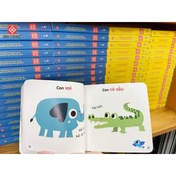 Thumbnail Sách - 200 từ vựng mẹ cùng con học nói - Phương tiện giao thông và Các loài động vật đáng yêu - Đinh Tị Books HCM 2