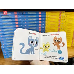 Thumbnail Sách - 200 từ vựng mẹ cùng con học nói - Phương tiện giao thông và Các loài động vật đáng yêu - Đinh Tị Books HCM 3