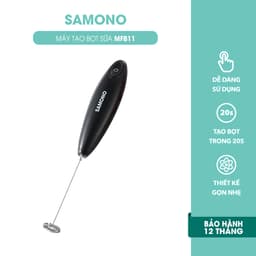 Thumbnail Máy tạo bọt sữa Samono SW-MFB11 dụng cụ đánh trứng khuấy cà phê mini 2