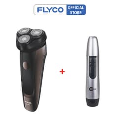 Thumbnail Combo Máy Cạo Râu Flyco 3 Lưỡi Kép Kháng Nước FS317VN & Máy Tỉa Lông Mũi WL2604 - Hàng Chính Hãng 1