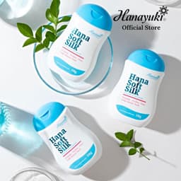 Thumbnail Dung Dịch Vệ Sinh Phụ Nữ Hana Soft Silk Hanayuki Chính Hãng Màu Xanh Giúp Khử Mùi Vùng Kín Cân Bằng pH 150g VS01 3