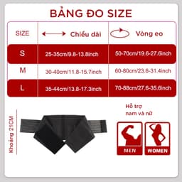 Thumbnail Băng quấn bụng và lưng bảo vệ cột sống, tập gym, chống chấn thương CLEACCO - Hàng chính hãng BORO SPORT 2