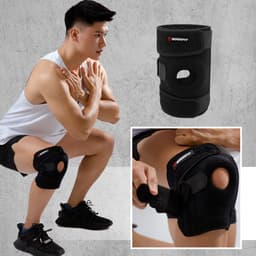 Thumbnail Băng gối thể thao GoodFit GF515K dày dặn, 3 đai dán, thoáng khí 2