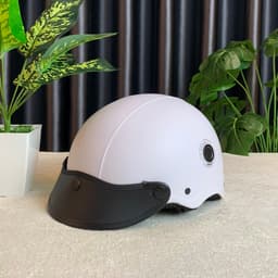 Thumbnail Mũ bảo hiểm nửa đầu thời trang Hpro helmet HP02B, nhiều màu sắc cá tính, kiểu dáng nón sơn Freesize (52-56cm) 4