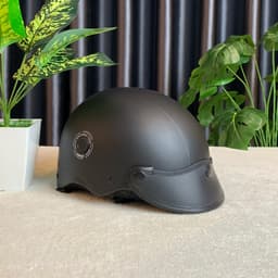 Thumbnail Mũ bảo hiểm nửa đầu thời trang Hpro helmet HP02B, nhiều màu sắc cá tính, kiểu dáng nón sơn Freesize (52-56cm) 2