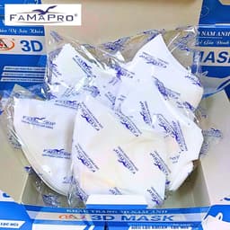 Thumbnail Hộp 50 Chiếc khẩu trang 3D quai vải Famapro sản xuất theo công nghệ Nhật Bản 2
