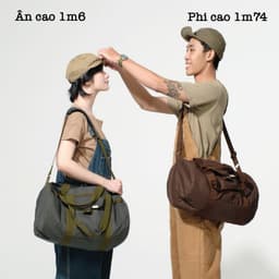 Thumbnail ĐẬM BNS túi chéo quai xách du lịch thời trang ngăn chứa lớn TRỐNG 3