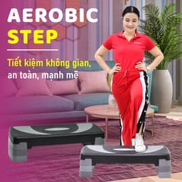 Thumbnail BG Bục dậm 78cm, VỚI 3 mức chỉnh độ cao nhảy tập aerobic step giảm cân toàn thân hiệu quả 2