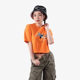 Thumbnail ÁO CROP-TOP bộ sưu tập Sút Cái Mood SCM22.6 100% chất liệu cotton dày dặn, mềm mại, thoáng mát và đứng form 3