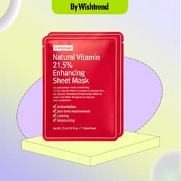 Thumbnail 2 Mặt nạ dưỡng trắng da BY WISHTREND NATURAL VITAMIN 21.5% ENHANCING SHEET MASK 23ml 2