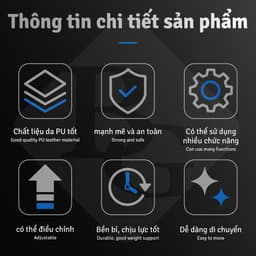 Thumbnail BG - Ghế tập tạ DUMBBELL BENCH đa năng cao cấp điều chỉnh độ dốc theo tiêu chuẩn phòng Gym tại nhà 4