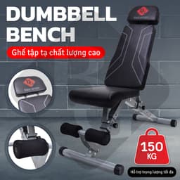 Thumbnail BG - Ghế tập tạ DUMBBELL BENCH đa năng cao cấp điều chỉnh độ dốc theo tiêu chuẩn phòng Gym tại nhà 3
