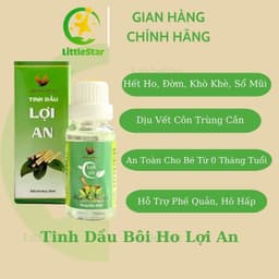 Thumbnail Tinh Dầu Lợi An, Tinh Dầu Lợi An Chính Hãng, Tinh Dầu Bôi Ho - Sổ Mũi, Tăng Đề Kháng Cho bé - Dầu Tràm 1