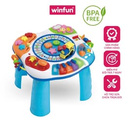 Thumbnail Bàn nhạc đa năng - tập đứng, học chữ số, âm nhạc Winfun 0801 kích thích phát triển giác quan, vận động tinh cho bé 1