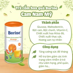 Thumbnail Trà cốm hoa quả Burine 200g bổ sung Vitamin C, tăng đề kháng 3