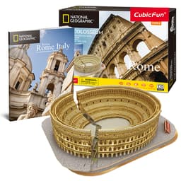 Thumbnail Đồ Chơi CUBIC FUN Trẻ Em Xếp Hình 3D Nat Geo: Đấu Trường La Mã Puzzles DS0976H 1