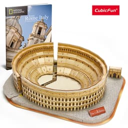 Thumbnail Đồ Chơi CUBIC FUN Trẻ Em Xếp Hình 3D Nat Geo: Đấu Trường La Mã Puzzles DS0976H 3