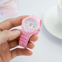 Thumbnail Đồng Hồ Casio Nữ LRW-200H-4B2VDF Mặt Tròn Dây Cao Su Chính Hãng 3