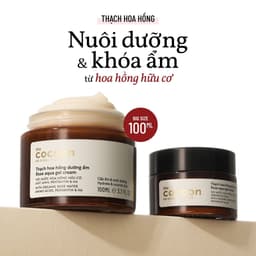 Thumbnail Bigsize - Thạch hoa hồng dưỡng ẩm (kem dưỡng ẩm) Cocoon cấp ẩm & nuôi dưỡng 100ml 2
