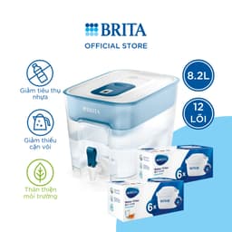 Thumbnail Combo bình lọc nước Brita Flow 8.2L + 12 lõi lọc Maxtra 1