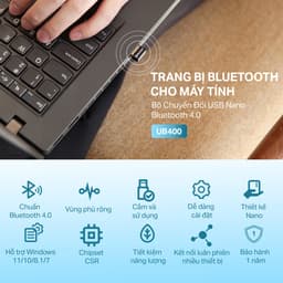 Thumbnail Bộ Chuyển Đổi Bluetooth TP-Link UB400 USB Nano Bluetooth 4.0 1